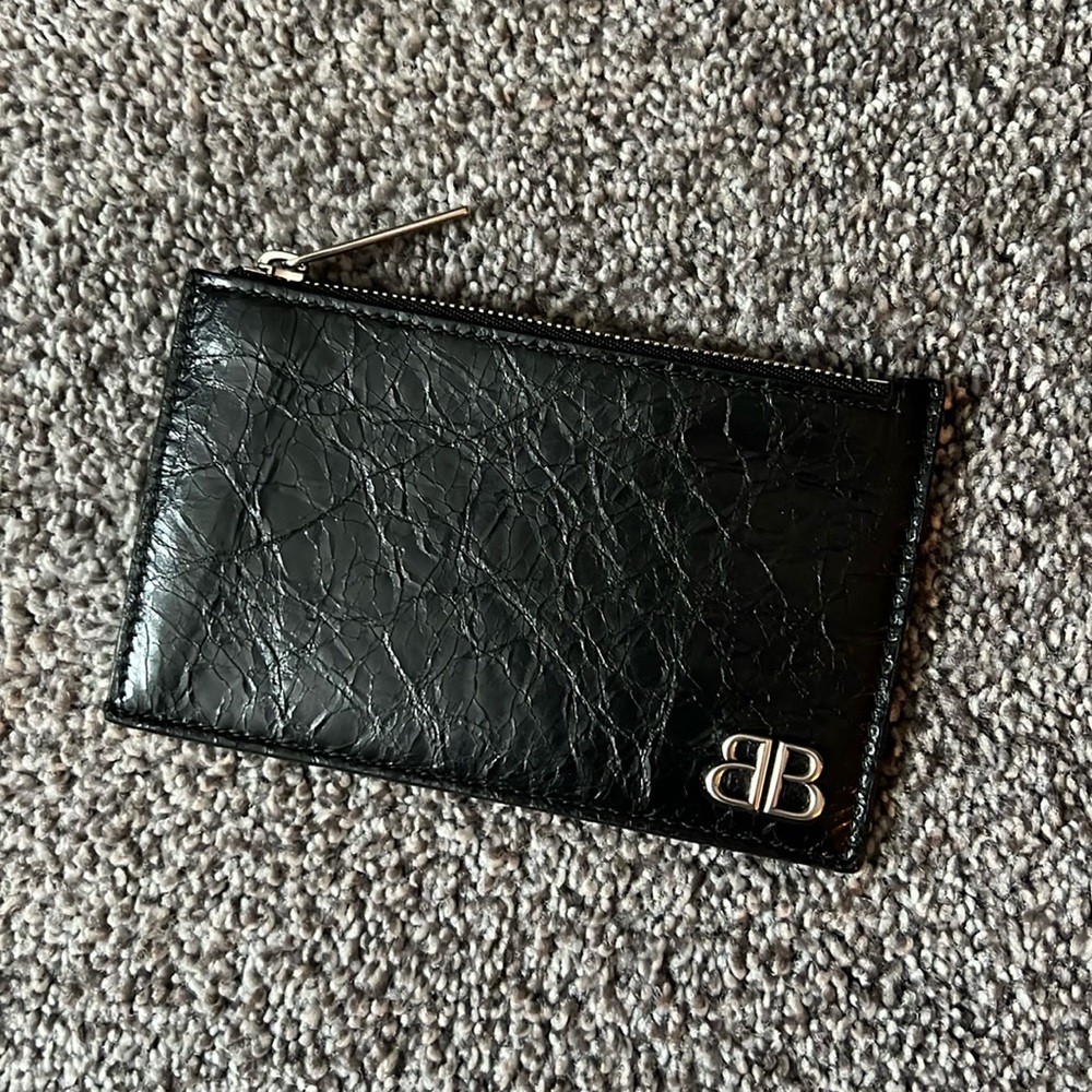 Balenciaga Monaco Long Coin and Card Holder